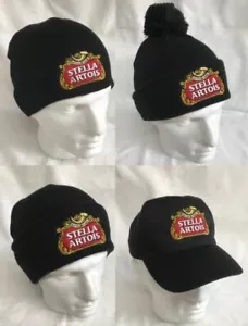 Stella Artois - Various - Woolly Hats / Beanies / Bobble Hats / Baseball Caps - Picture 1 of 24