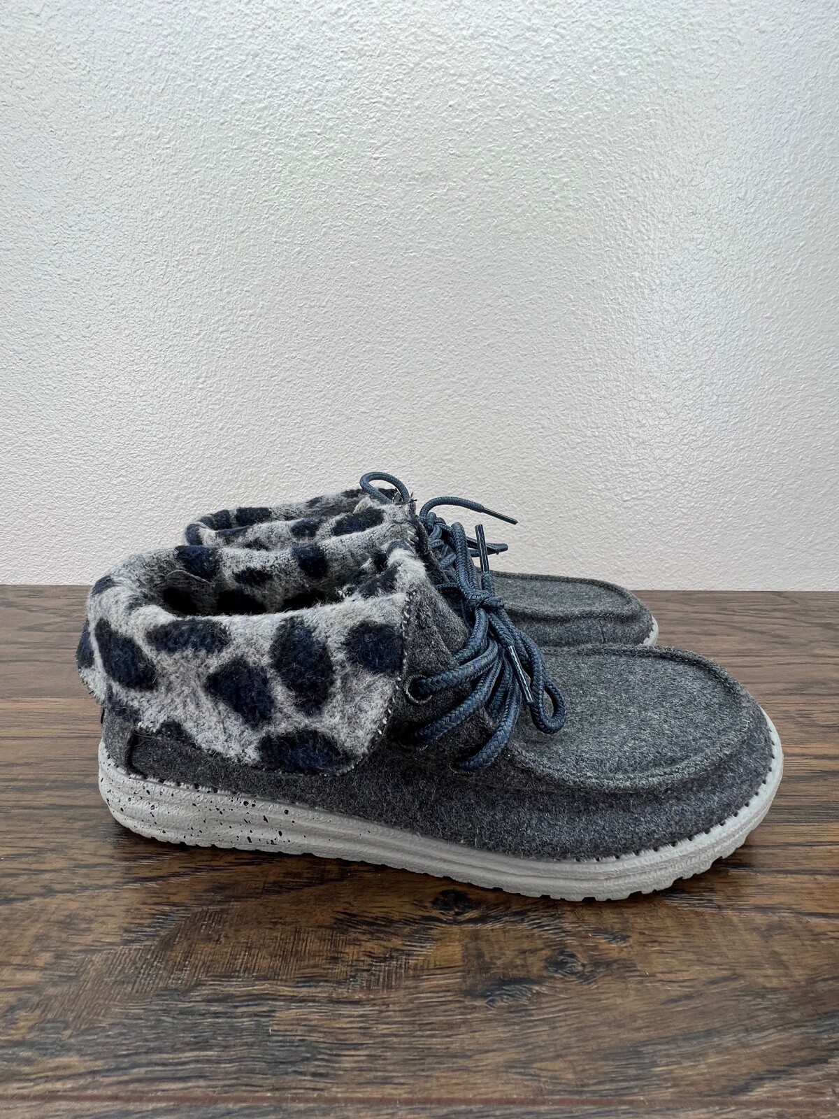 leopard print hey dudes high top