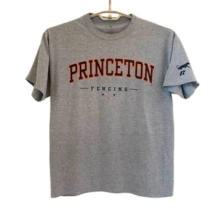 Princeton Fencing Graphic Tee T-Shirt Russell Athletic Tigers Medium Grey Ivy - Bild 1 von 11