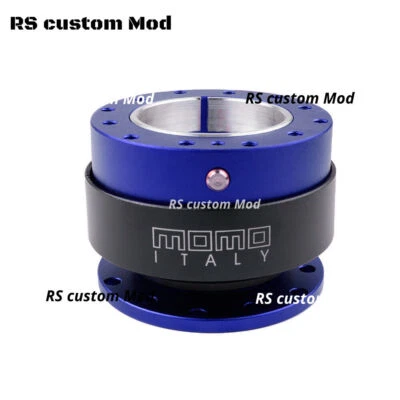 MOMO Blau Lenkrad Schnellspanner Nabenadapter Snap Boss Kit - Bild 1 von 4