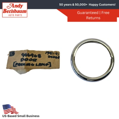 Luz de estacionamiento Dodge 1941-1947 lámpara puerta cromada 918192 NOS Foto 1 de 4