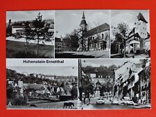 Hohenstein-Ernstthal. Mehrbild. Alte s/w-Ansichtskarte. Frankiert u. gelaufen.