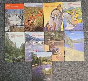 West Virginia DNR Official State Outdoors Wild Life Monthly Magazine Lot 1968 - Bild 1 von 11