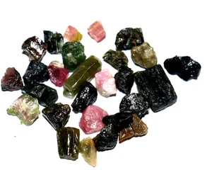 30 piezas 60,55 quilates sandía áspera turmalina natural al por mayor de Mozambique - Imagen 1 de 5