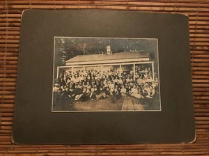 Seattle 1900 Masonic Lodge Photograph Freemason Grand Lodge Excursion 8.5" X 6" - Picture 1 of 12