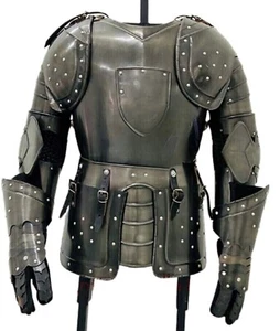 Mittelalter Rüstungsbody Anzug Stahl Gothic Halbkörperpanzer Requisite LARP Krieger Replika - Bild 1 von 3