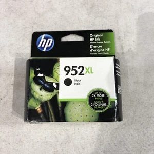 HP 952XL F6U19AN Black Ink Cartridge NEW GENUINE Exp. Jun 2020 - Picture 1 of 5