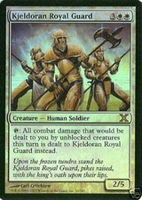 MTG - 10th Edition - Kjeldoran Royal Guard - Foil - NM