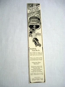 1927 Ad Simoniz Kleener Motorists Wise Simonize - Picture 1 of 1