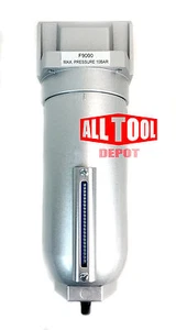 1" Inline Air Compressor Water Moisture Filter Trap Separator w/ Auto Drain - Picture 1 of 6