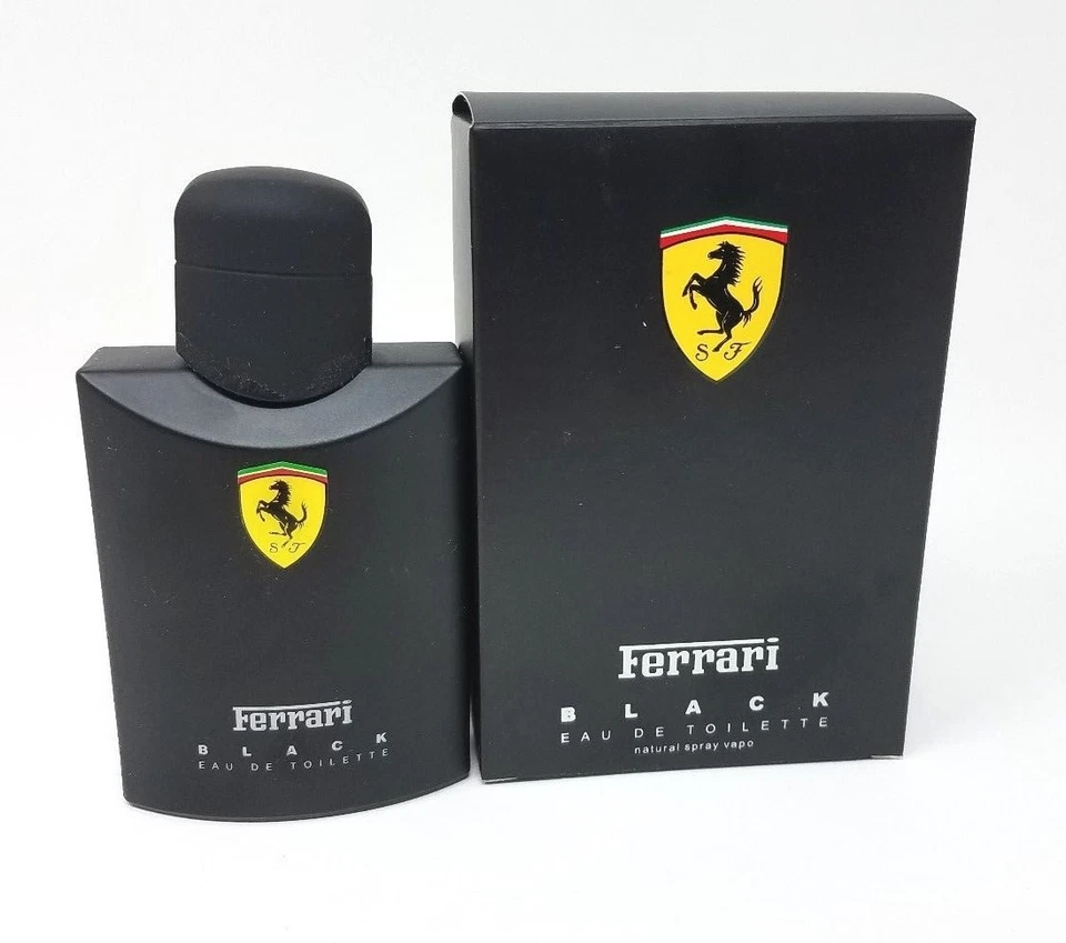Ferrari Negro Eau de Toilette Spray Natural 4.2 fl. OZ NUEVO EN CAJA, IMPERFECTO Foto 1 de 1