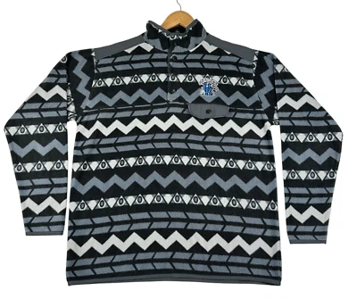 Kentucky Wildcats Top of the World Fleece Sweater Mens Large Gray Aztec Design - Image 1 of 4