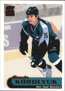 1999-00 Paramount #205 Alexander Korolyuk
