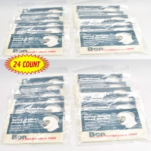 Qty. 24 Bon Spray Guard Head Cover Open Mesh Cotton Sock 84-137 - Picture 1 of 4