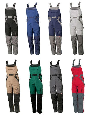 Planam Plaline Latzhose Arbeitslatzhose Hose Berufskleidung Arbeitskleidung  - Bild 1 von 2