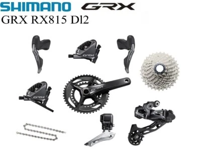Brand New Shimano GRX RX815 DI2 2x11 22 Speed Full Road/Gravel Groupset - Image 1 of 4