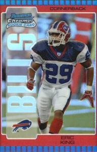 2005 Bowman Chrome Red Refractor ERIC KING RC #166 BUFFALO BILLS 🏈 - Bild 1 von 2