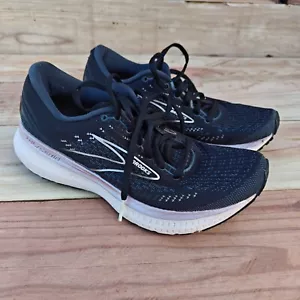 Brooks Glycerin 19 Womens Size 7.5 Running Shoe Black Pink Soles - Picture 1 of 8