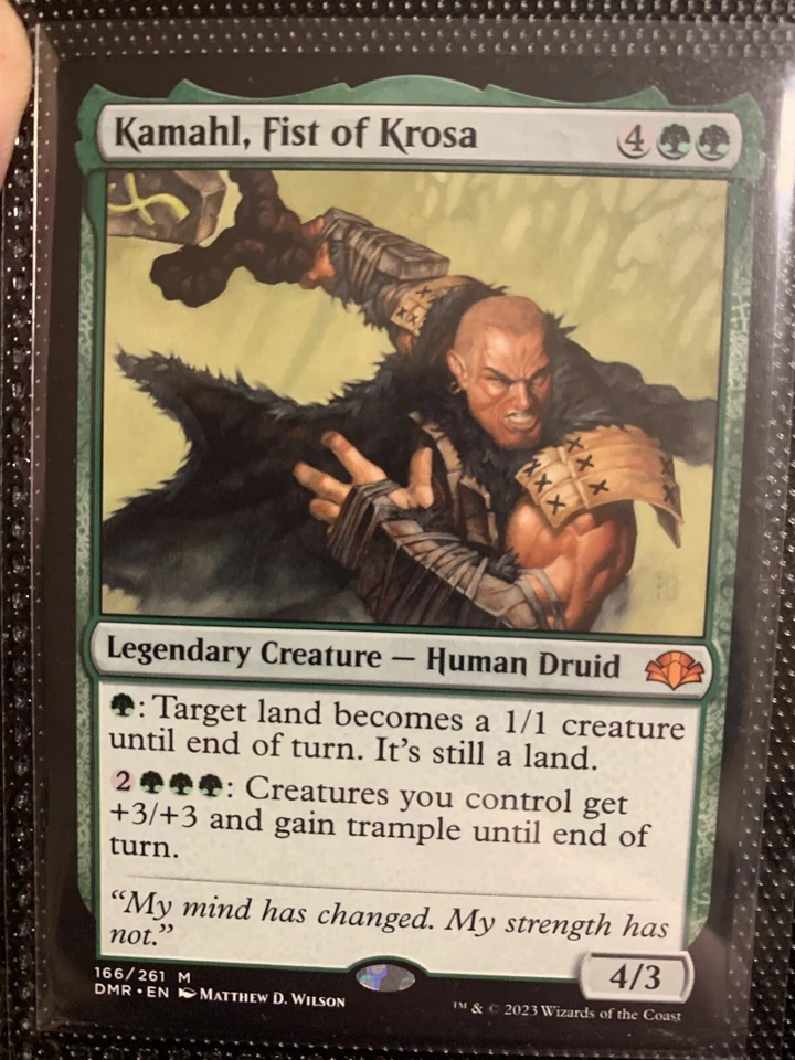 MTG Kamahl, Fist of Krosa [Dominaria Remastered, Near Mint] - Image 1 of 1