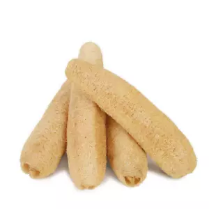4 Stück Natürliche Luffa Schwämme Bio Luffa Bad Duschschwamm Peeling Körper - Bild 1 von 3