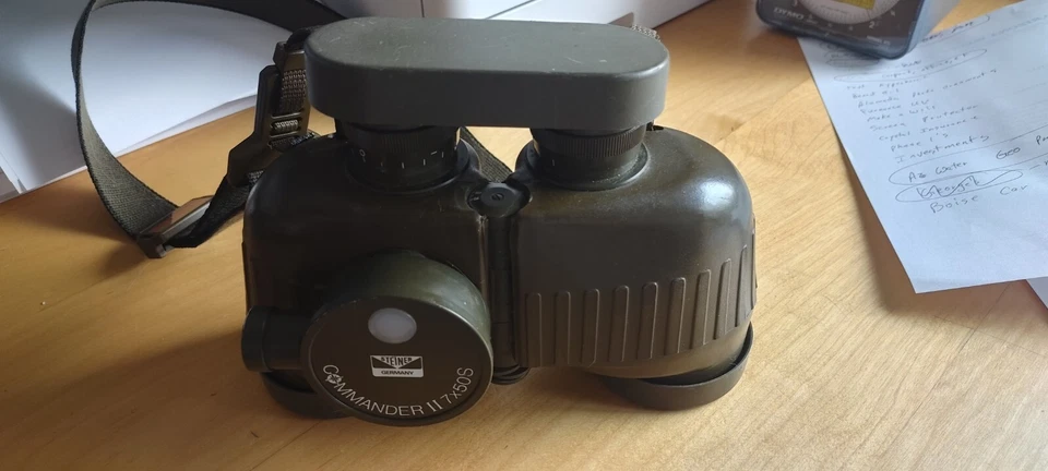 Used Steiner Commander II 7x50S Military/Marine Binoculars - Image 1 of 4