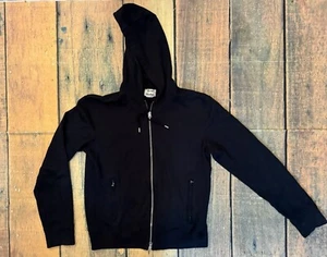 Acne Women’s Johnna Hood Sz Medium Black - Picture 1 of 5