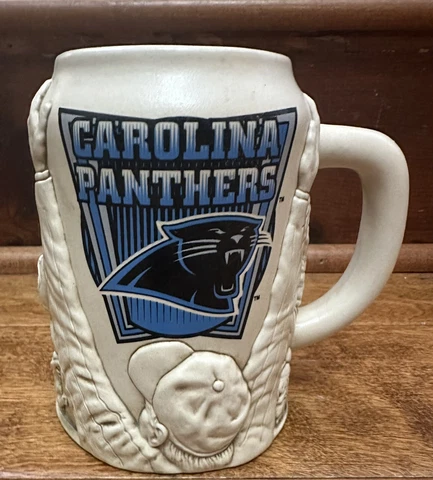 Carolina Panthers 3-D Mug/Stein Touchdown Design Made In Kingdom Of Thailand Cover