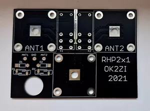 PCB 2:1 para interruptor de antena remota hágalo usted mismo DIN 7/16 PCB alta calidad alta potencia - Imagen 1 de 13