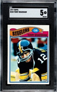 1977 Topps Terry Bradshaw #245 SGC 5 - Bild 1 von 2