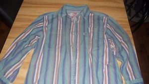 YOUTH LEVI LONG SLEEVE BUTTON FRONT SIZE MEDIUM NICE CONDITION - Picture 1 of 5