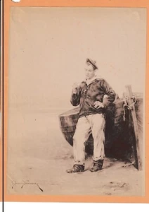 MARINE NATIONALE~"MARIN"~Etienne BERNE-BELLECOUR~ND Photo~~ - Foto 1 di 3