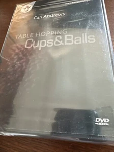Table Hopping Cups & Balls DVD OOP 2004 Carl Andrews Magician Training SEALED - Picture 1 of 1