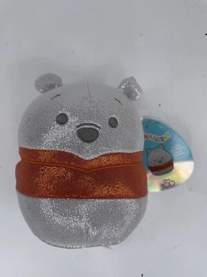 Squishmallows Kellytoy Plush Disney 100 Anniversary Winnie the Pooh 5" New w/Tag - Image 1 of 4