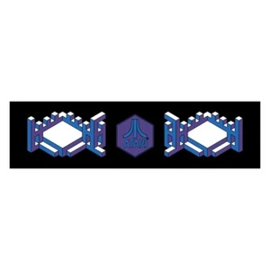 Rejilla de altavoz Crystal Castles superpuesta arcade laminada de alta calidad - Imagen 1 de 1