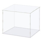 Display Case Acrylic Box Transparent Dustproof Protection Showcase 31x26x26cm