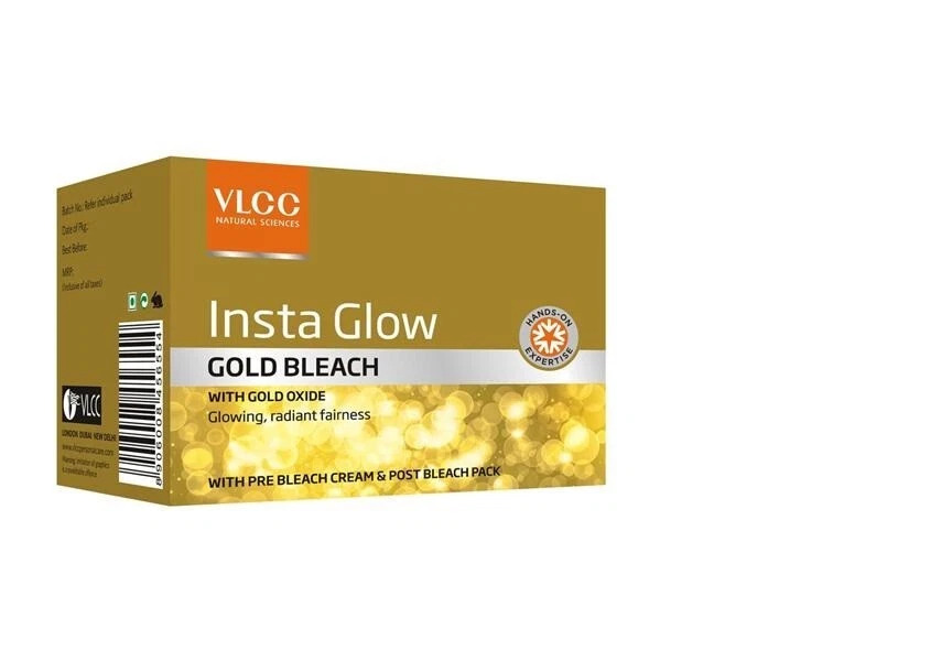 Vlcc Natural Scinces Insta Glow Gold Bleach 1.0 Oz - Image 1 of 1