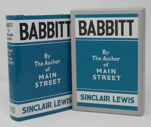 Sinclair Lewis - Babbitt - 1st 1st FEL w/ Slipcase - First Edition Library - NR - Picture 1 of 3