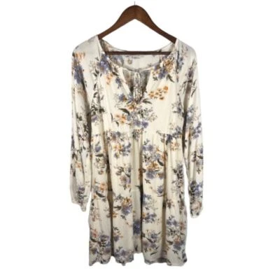 Mini Vestido American Eagle Para Mujer Floral En Niveles Talla Pequeña Boho Romántico Femenino Foto 1 de 4