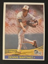 1984 Donruss Dennis Martinez Rookie Card (RC) #633 Orioles Pitcher EXMT O/C