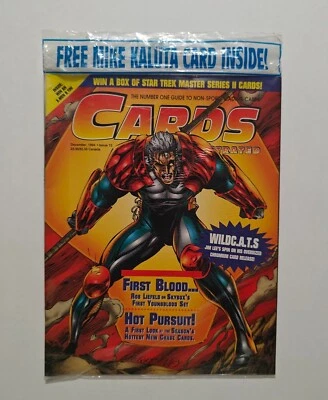 Cards Illustrated Magazine #12 W/ KALUTA CARDS 1994 CCG TCG WILDC.A.T.S. SEALED - Image 1 of 4
