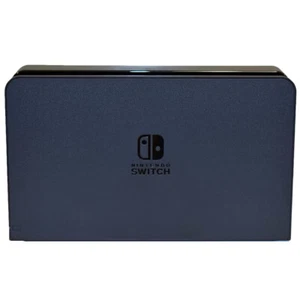 🔥Nuevo Base de Carga OLED Oficial Nintendo Switch SOLO (HEG-007) Original Negro - Imagen 1 de 3