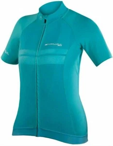 🎁🎄Endura Pro SL Womens Short Sleeve Jersey Pacific Blue Size L New with Tag UK - Picture 1 of 2