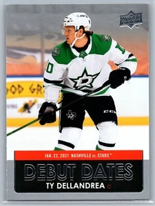 Ty Dellandrea 2021-22 Series 1 Hockey Debut Dates #DD-12 - Picture 1 of 2