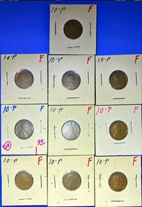 1910 P LINCOLN CENT FEIN - Bild 1 von 2