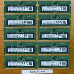 2000PCS 8GB DDR5 Laptop RAM Memory Mix Brands ,HP, DELL, Lenovo,ASUS, Acer etc - Picture 1 of 1