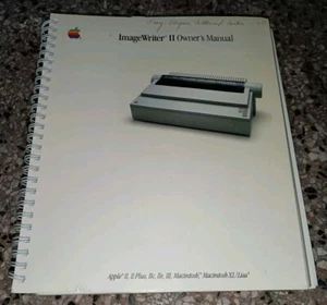 Apple II ImageWriter II Owner's Manual Handbuch englisch  - Bild 1 von 3