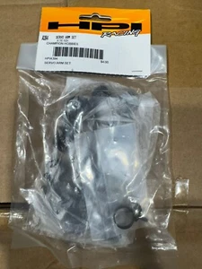 HPI A394 Servo Arm Set Plastic Black Vintage B34 - Picture 1 of 1
