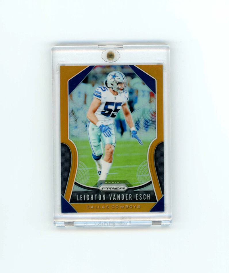 2019 Prizm ORANGE “2ND YR” REFRACTOR LVE LEIGHTON VANDER ESCH /249▪️COWBOYS STAR - Image 1 of 1