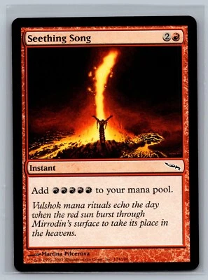 Magic The Gathering Mirrodin Seething Song #104/306 MTG TCG CCG - Image 1 of 2