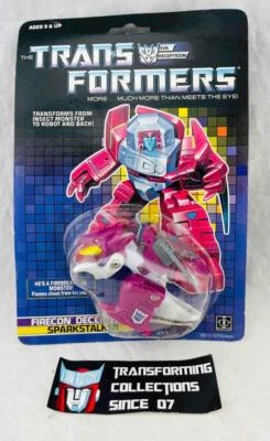 Transformers Original G1 1988 Firecon Sparkstalker MOSC Sealed - Image 1 of 2